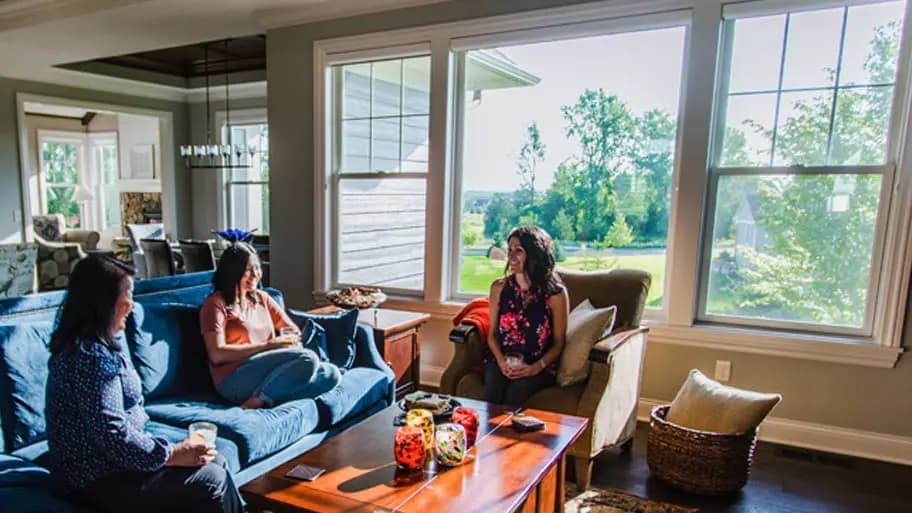 Andersen 200 Series windows on a real home