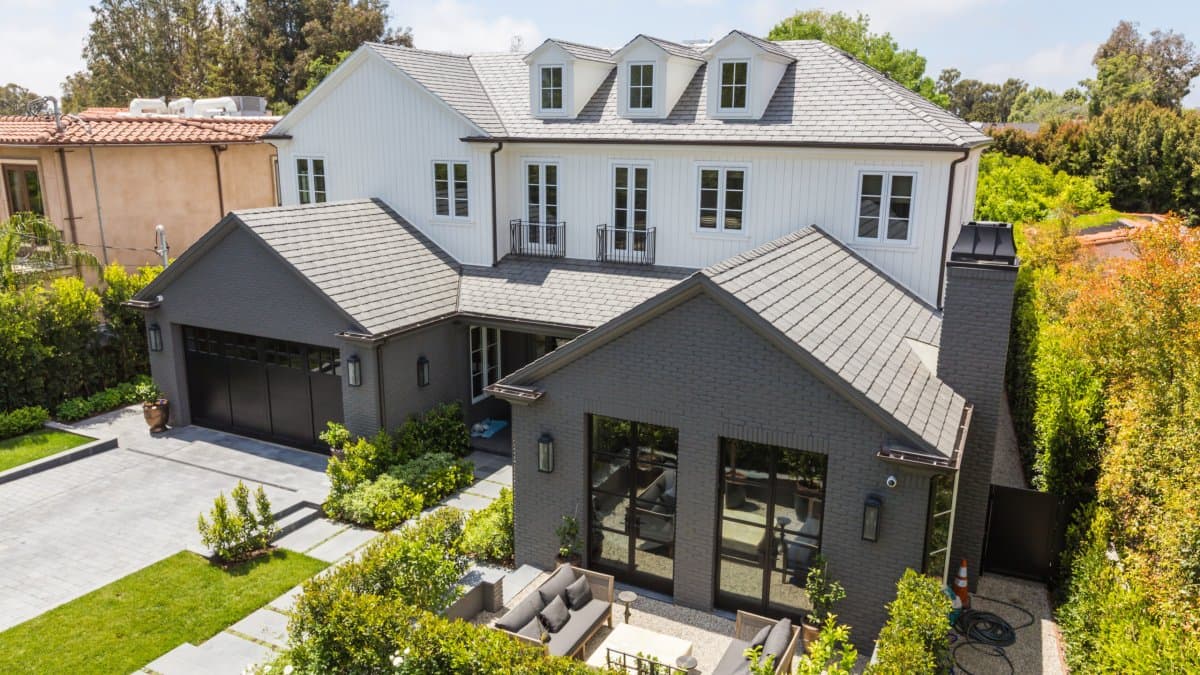 A home clad in Westlake TruExterior poly-ash siding