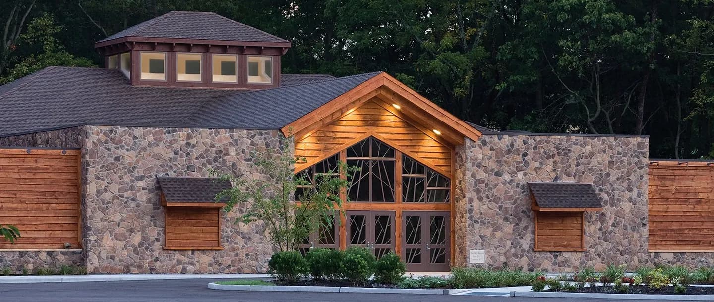 An Andersen entry door on a home's front entrance