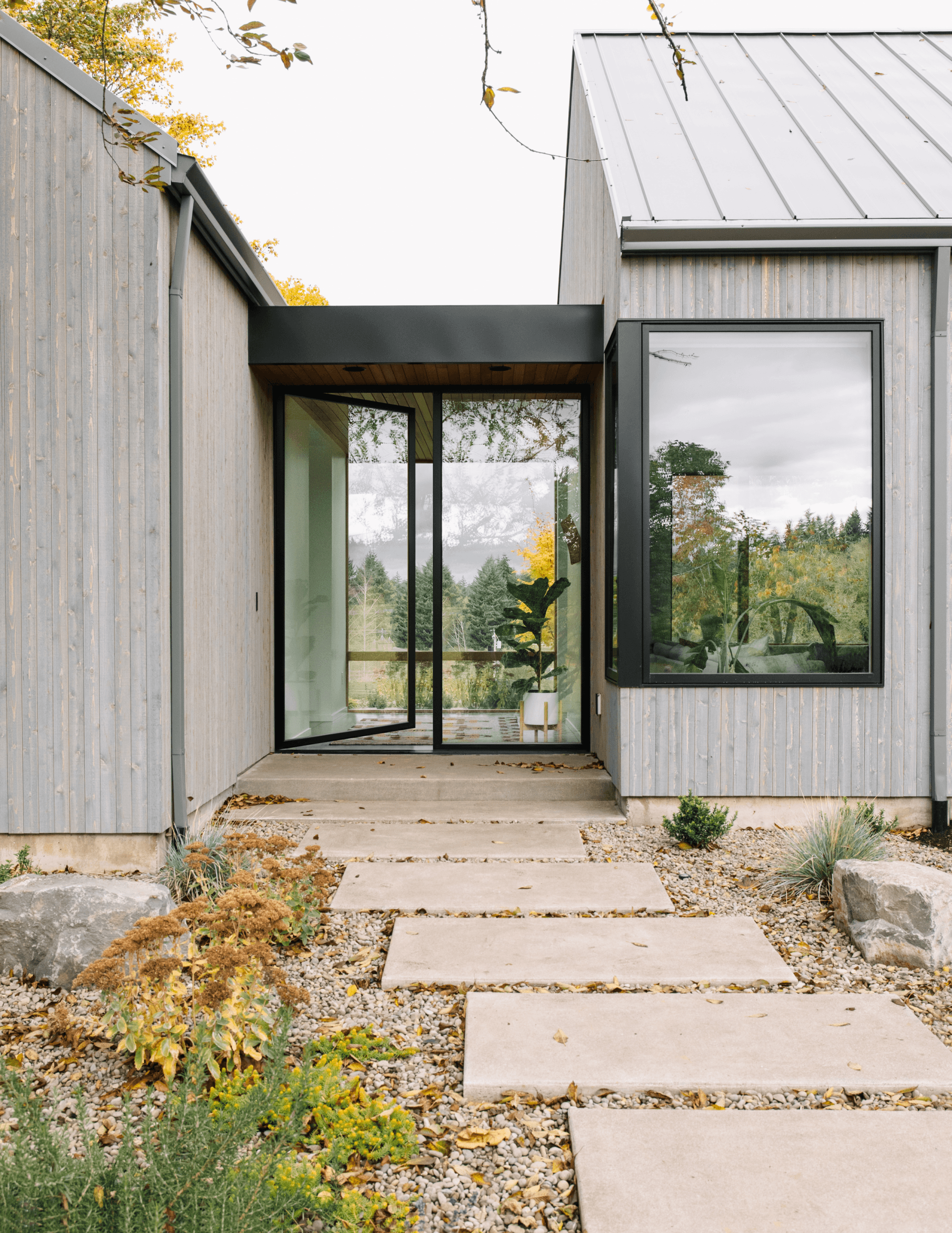 LaCantina opening glass wall blurring the line between inside and out