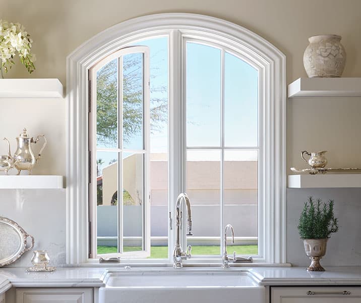 Pella windows in a kitchen